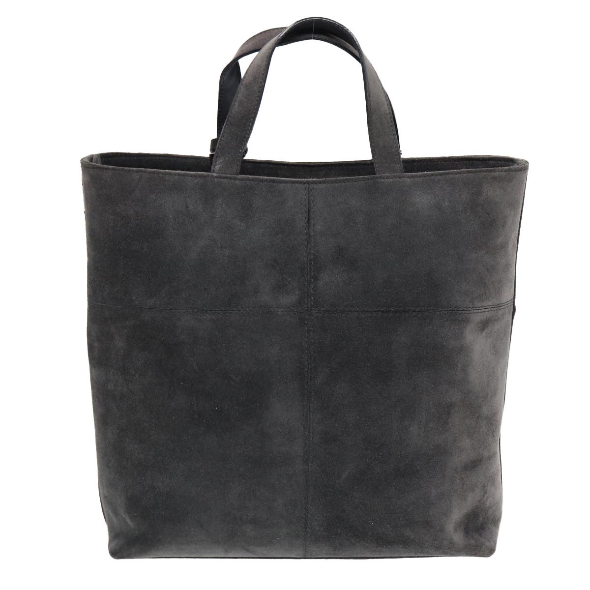 Gucci -- Grey Suede Handbag (Pre-Owned) Size ONE SIZE - 2 Thumbnail