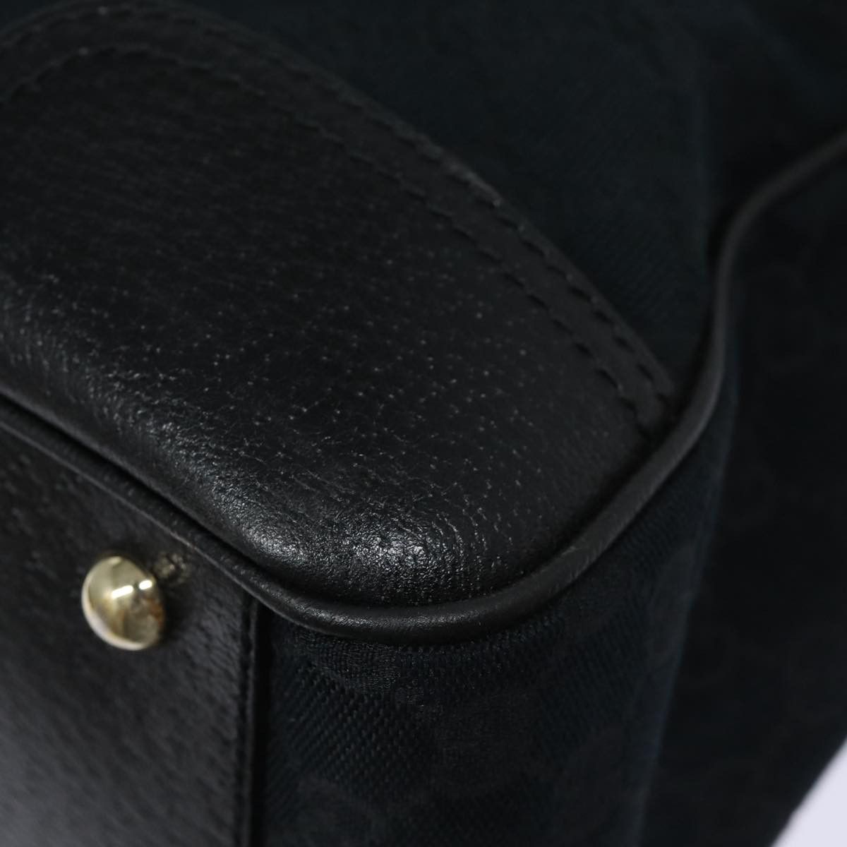 Gucci Ophidia Black Canvas Handbag (Pre-Owned) Size ONE SIZE - 14 Thumbnail