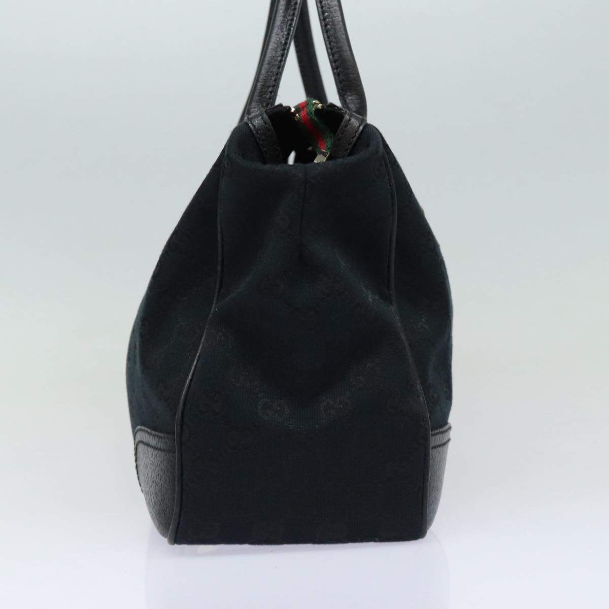 Gucci Ophidia Black Canvas Handbag (Pre-Owned) Size ONE SIZE - 9 Thumbnail