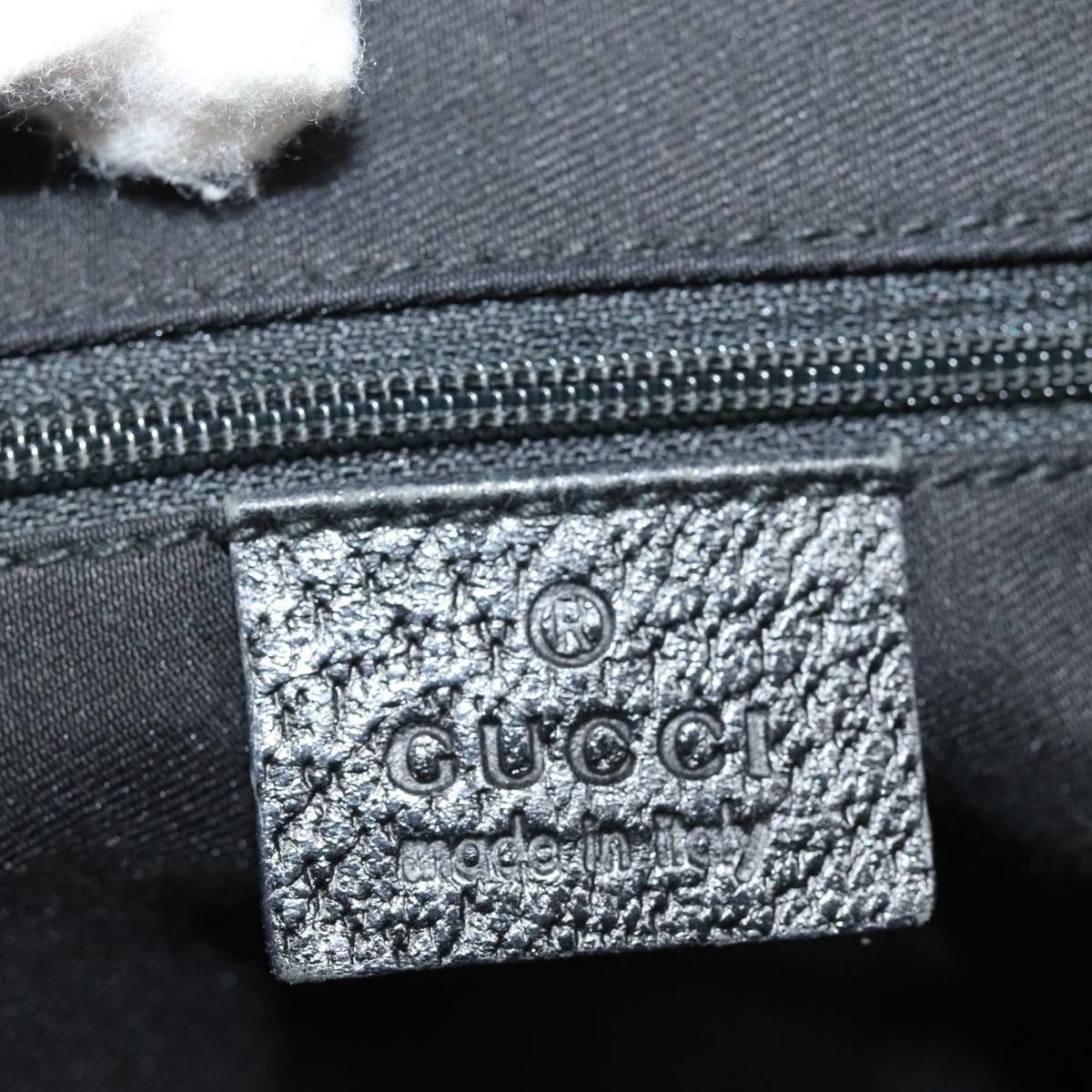 Gucci Ophidia Black Canvas Handbag (Pre-Owned) Size ONE SIZE - 8 Thumbnail