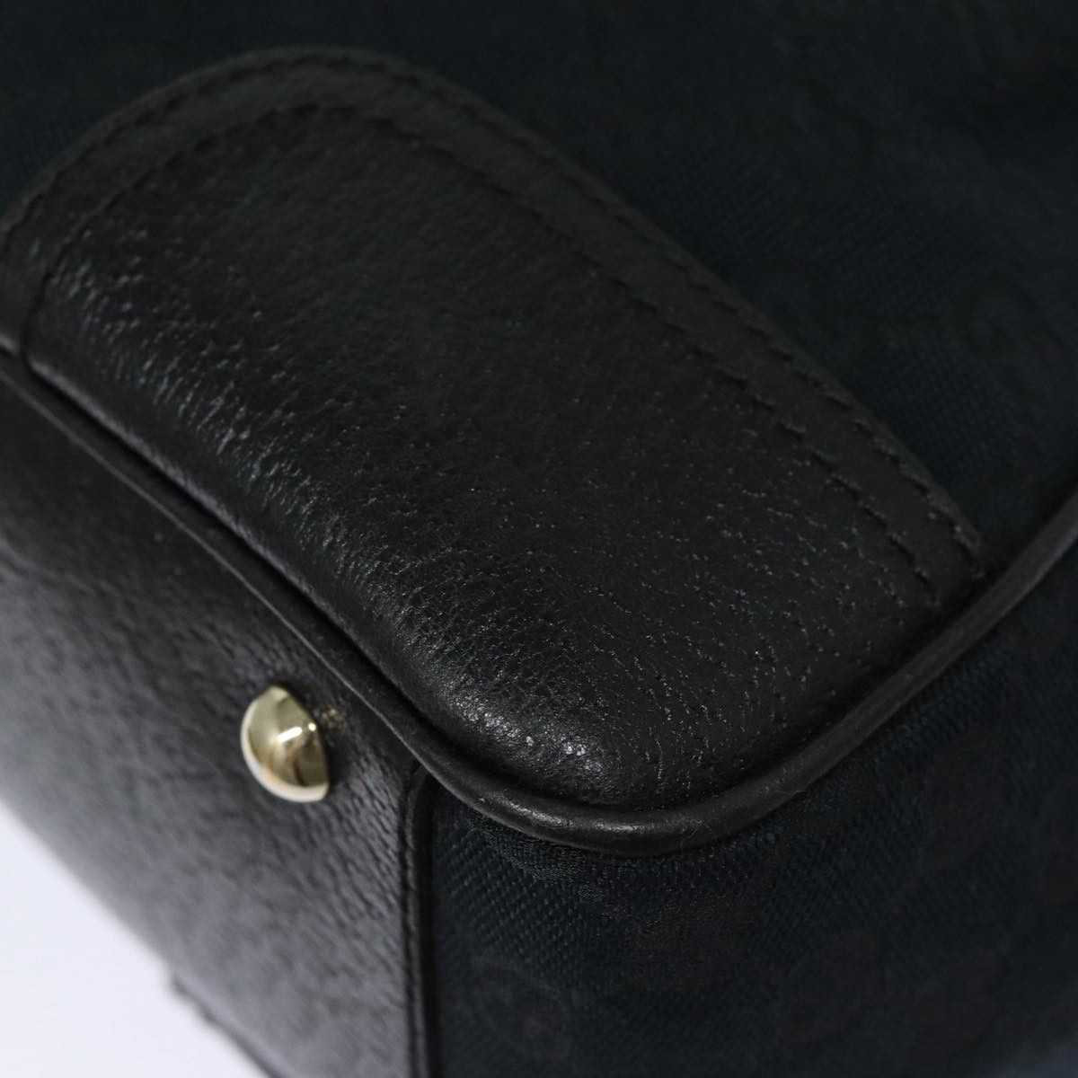 Gucci Ophidia Black Canvas Handbag (Pre-Owned) Size ONE SIZE - 17 Thumbnail
