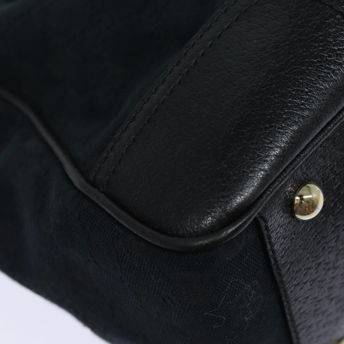 Gucci Ophidia Black Canvas Handbag (Pre-Owned) Size ONE SIZE - 13 Thumbnail