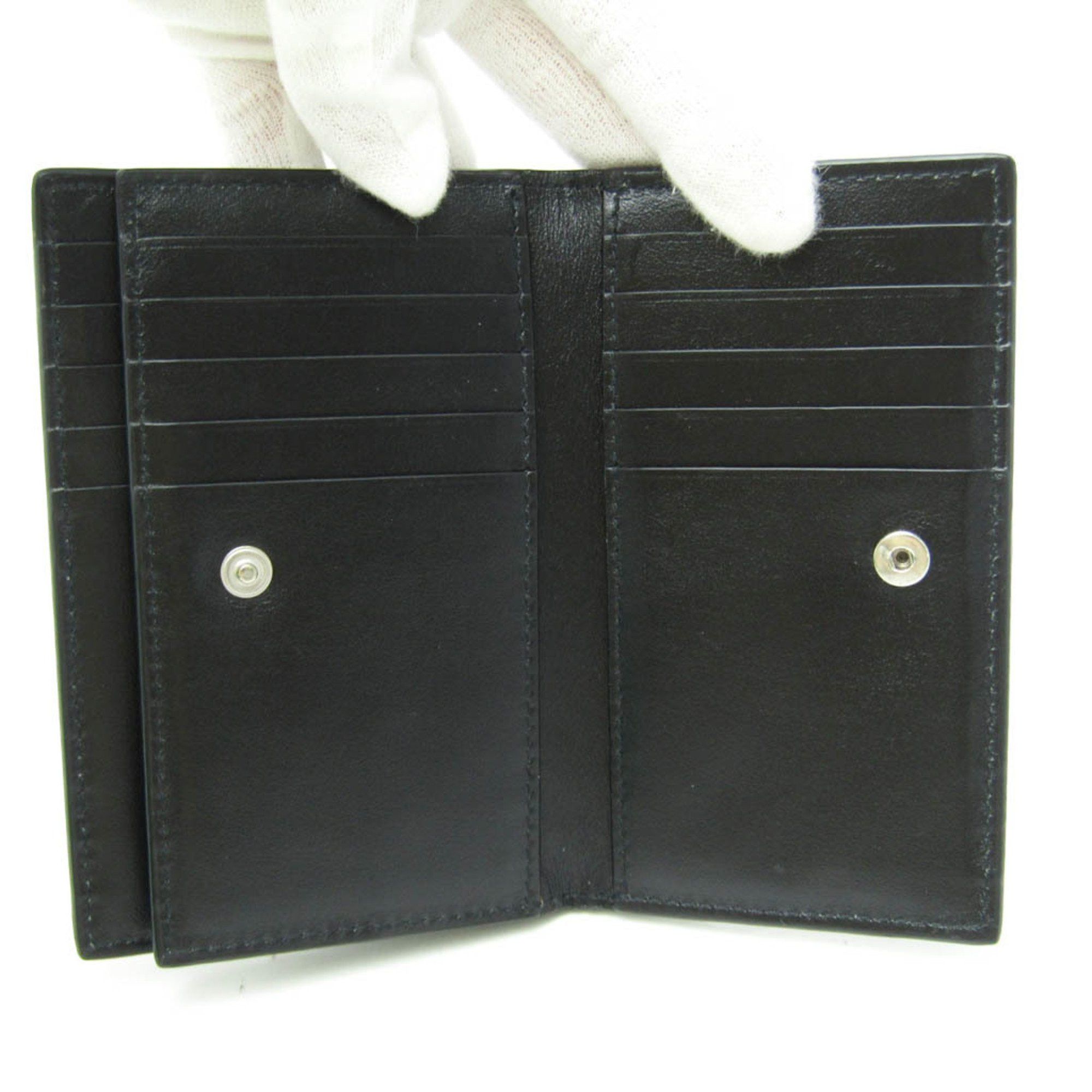 Bottega Veneta Intrecciato Black Leather Wallet (Pre-Owned) Size ONE SIZE - 3 Thumbnail