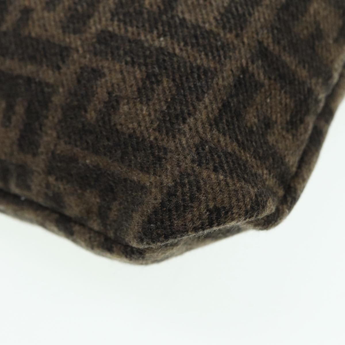 Fendi Zucca Brown Wool Tote Bag (Pre-Owned) Size ONE SIZE - 14 Thumbnail
