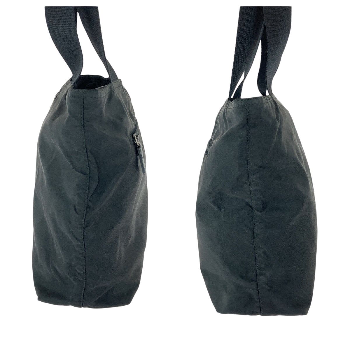 Prada Prada Prada Nylon Tessuto Logo Tote Bag Canvas Tote Bag B5880F in Very Good Condition Size ONE SIZE - 8 Thumbnail