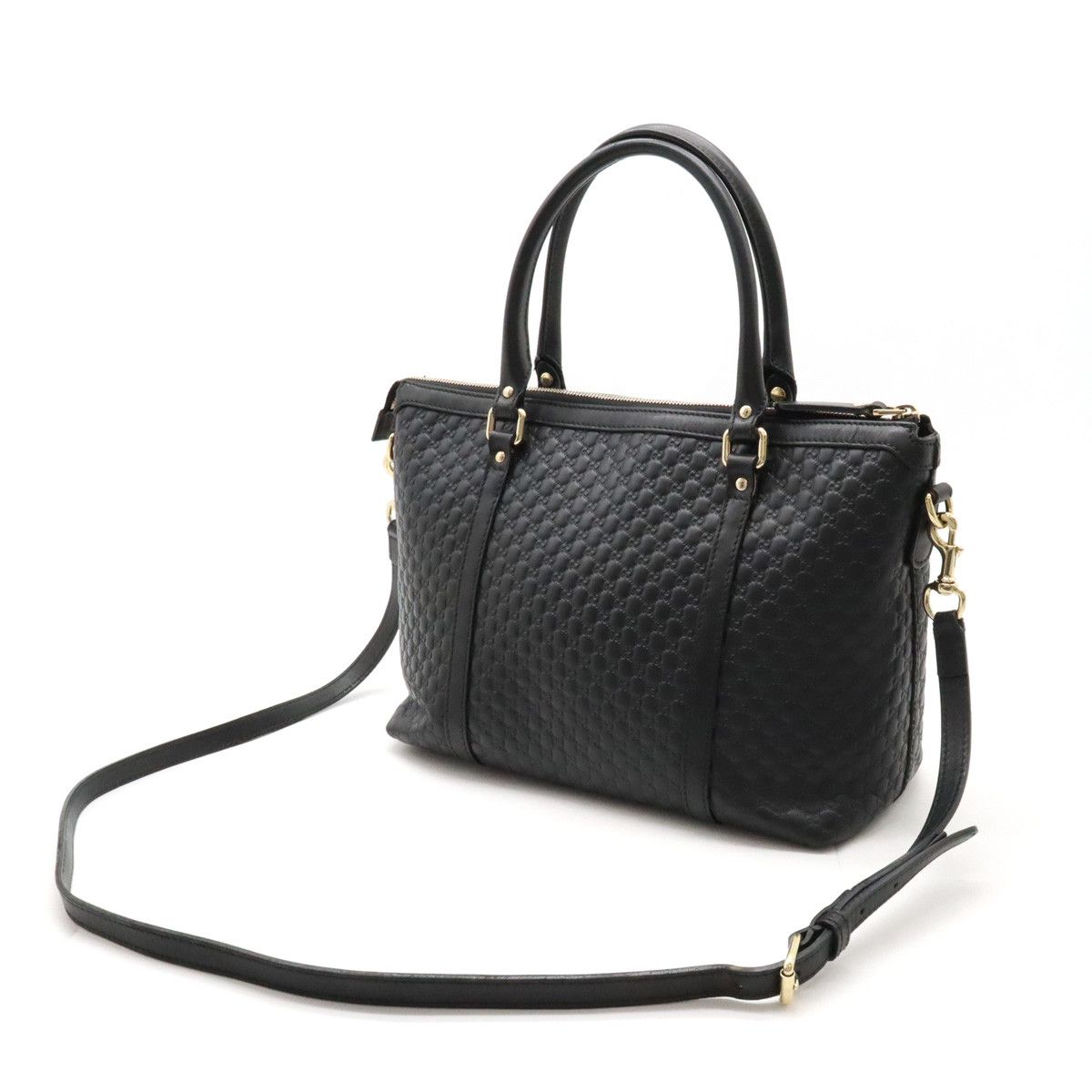 Gucci Gucci Gucci Leather Microguccissima 2WAY Tote Bag 449656 Leather Tote Bag 449656 in Great Condition Size ONE SIZE - 2 Thumbnail