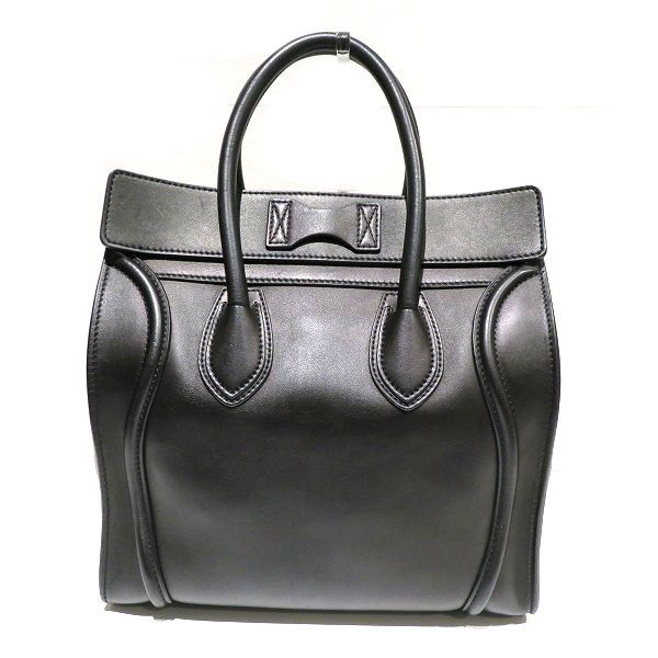 Celine Celine Celine Luggage Medium Leather Tote Bag Leather Tote Bag in Good Condition Size ONE SIZE - 2 Thumbnail
