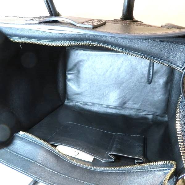 Celine Celine Celine Luggage Medium Leather Tote Bag Leather Tote Bag in Good Condition Size ONE SIZE - 6 Thumbnail