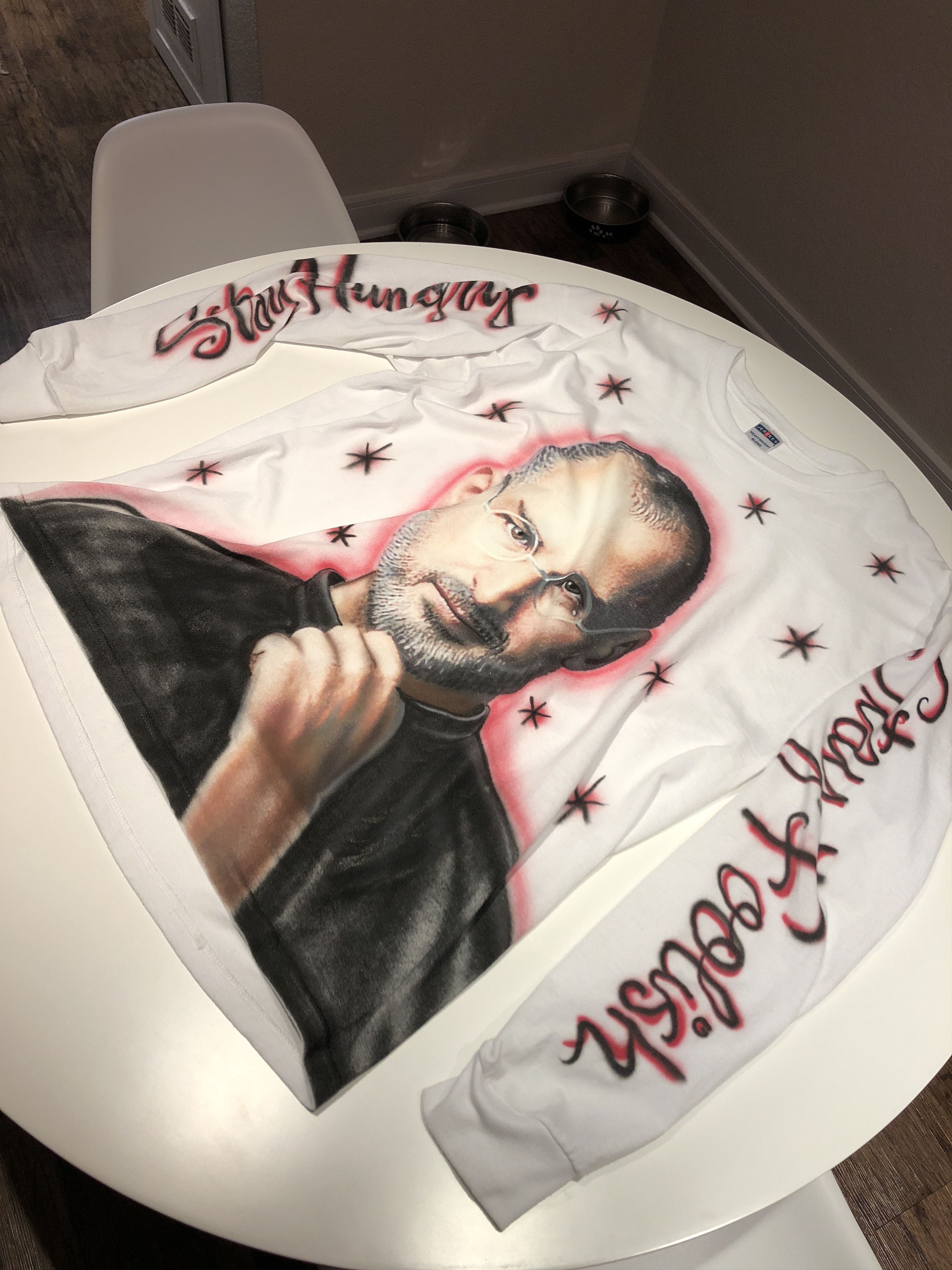 Adidas Steve Jobs Air Brush Tee Grailed