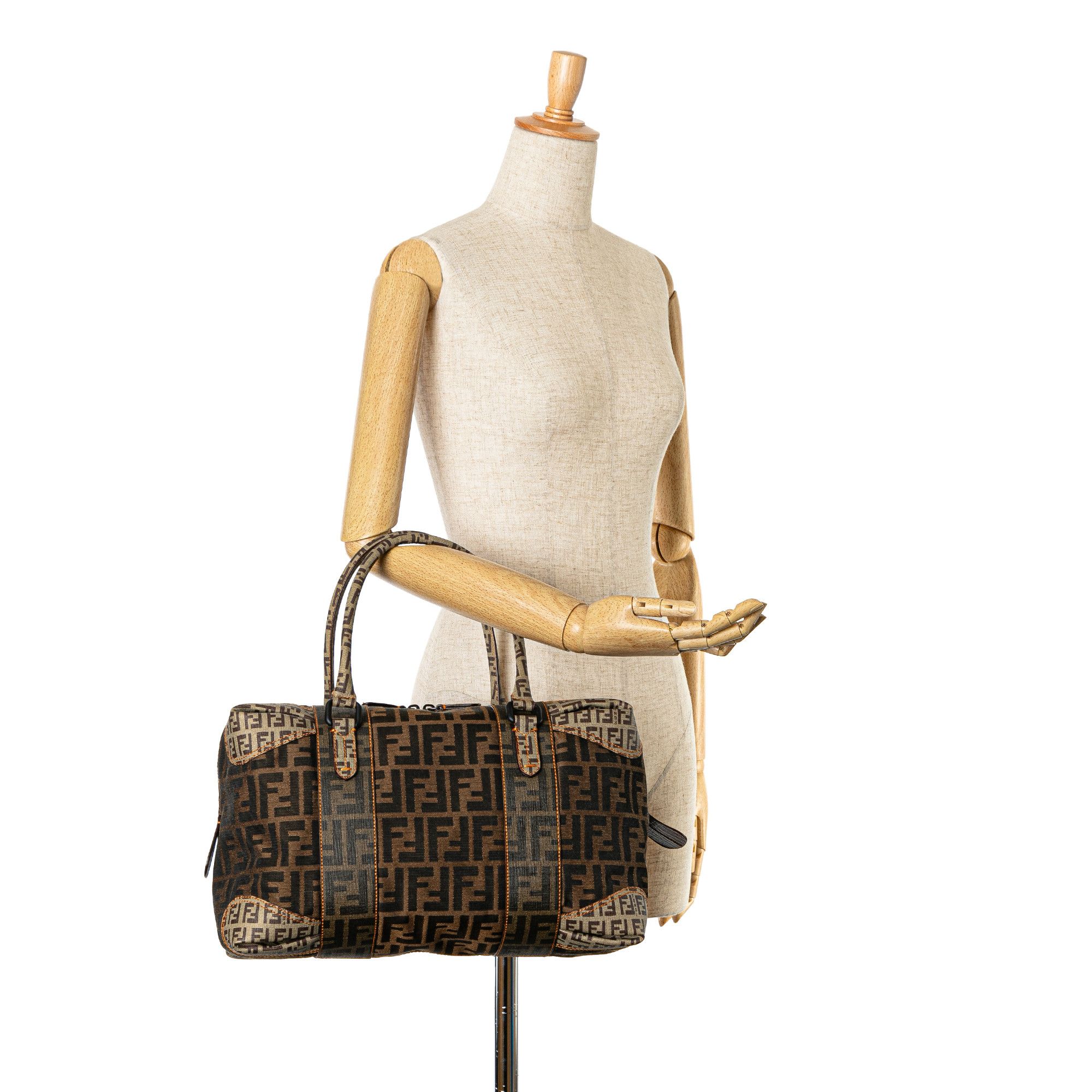 Fendi Fendi Zucca Zucchino Boston Bag Size ONE SIZE - 7 Thumbnail