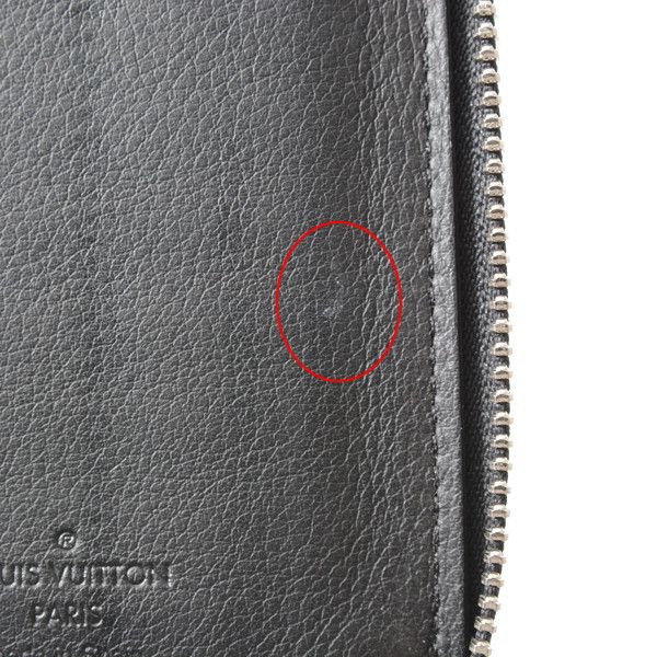 Louis Vuitton Louis Vuitton Louis Vuitton Men's Zippy Wallet Vertical Noir M58412 Leather Long Wallet M58412 in Great Condition Size ONE SIZE - 7 Thumbnail