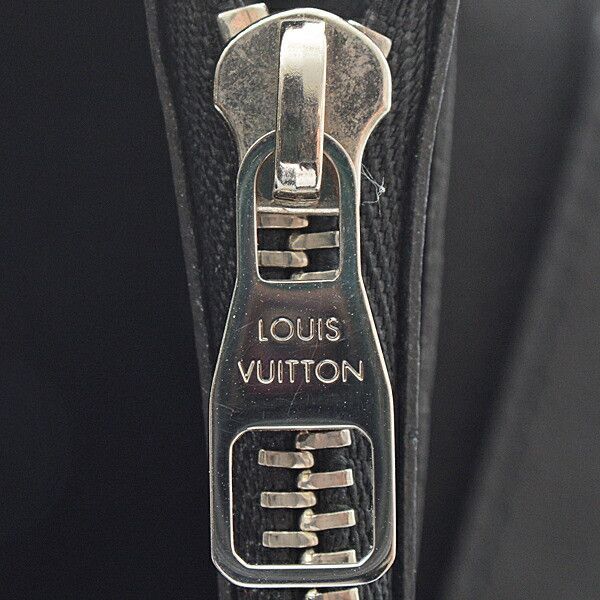 Louis Vuitton Louis Vuitton Louis Vuitton Men's Zippy Wallet Vertical Noir M58412 Leather Long Wallet M58412 in Great Condition Size ONE SIZE - 6 Thumbnail