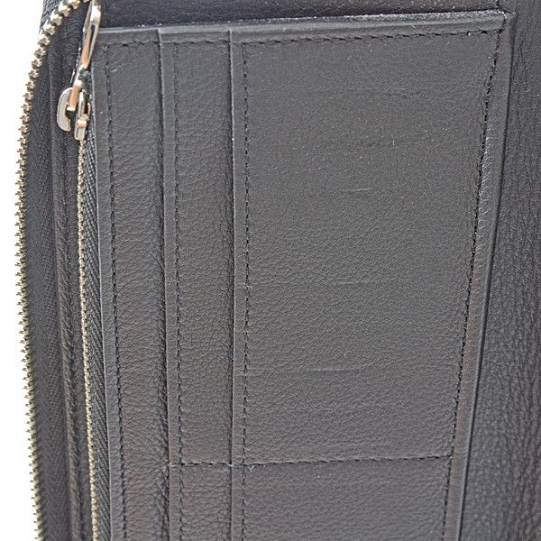 Louis Vuitton Louis Vuitton Louis Vuitton Men's Zippy Wallet Vertical Noir M58412 Leather Long Wallet M58412 in Great Condition Size ONE SIZE - 9 Thumbnail