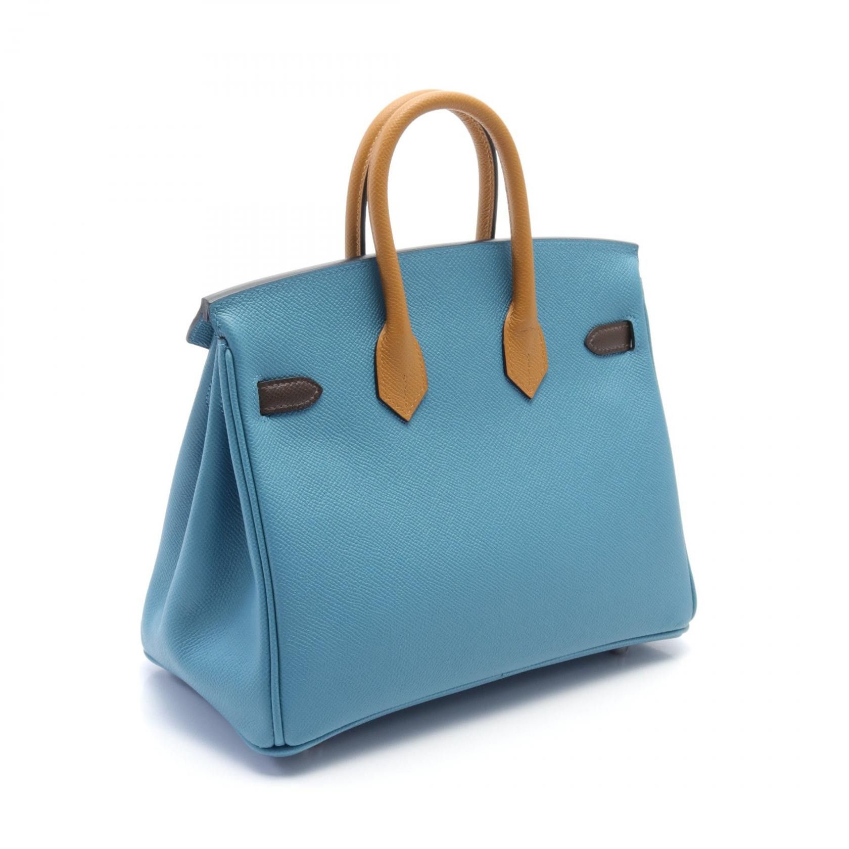 Hermes Hermes Courchevel Birkin 25 Leather Handbag in Excellent Condition Size ONE SIZE - 2 Thumbnail