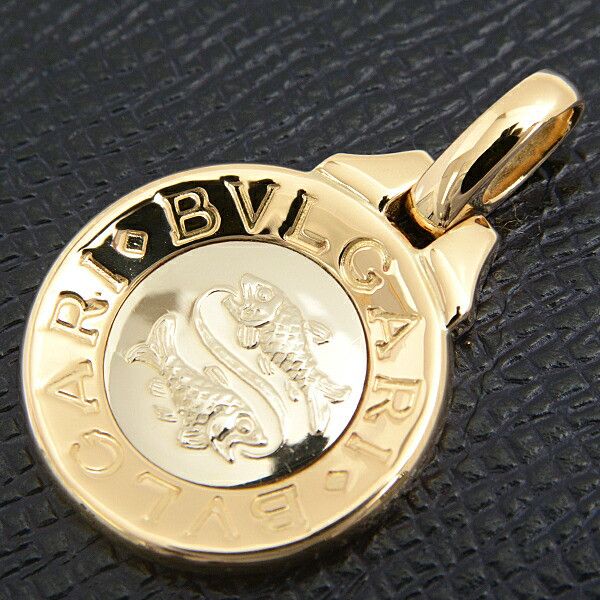 Bvlgari Bvlgari Bvlgari Horoscope Pisces Pendant 750YG×WG Gold Metal Pendant 75923 in Great Condition Size ONE SIZE - 7 Thumbnail