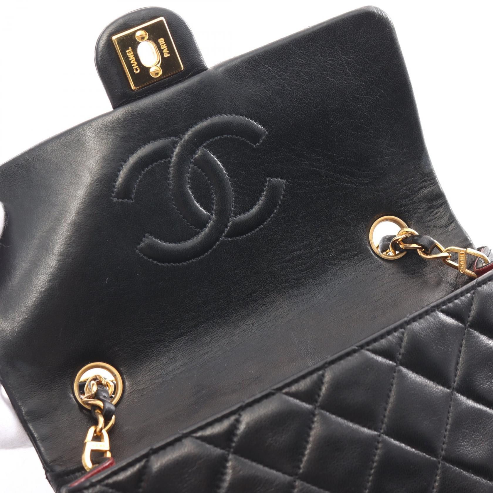 Chanel Chanel Mini Classic Single Flap Bag Leather Shoulder Bag 2249965 in Very Good Condition Size ONE SIZE - 7 Thumbnail