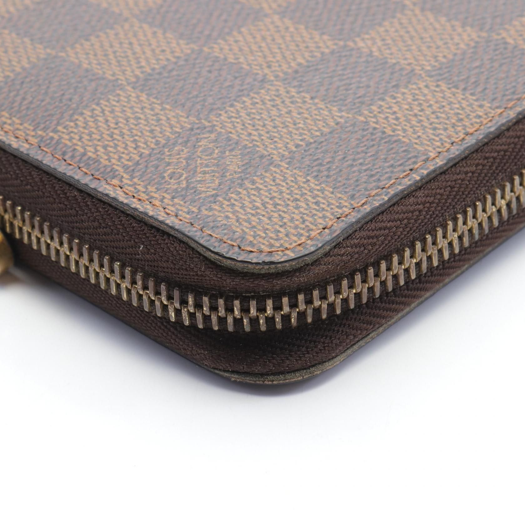 Louis Vuitton Louis Vuitton Damier Ebene Zippy Wallet Canvas Long Wallet N60015 in Very Good Condition Size ONE SIZE - 7 Thumbnail