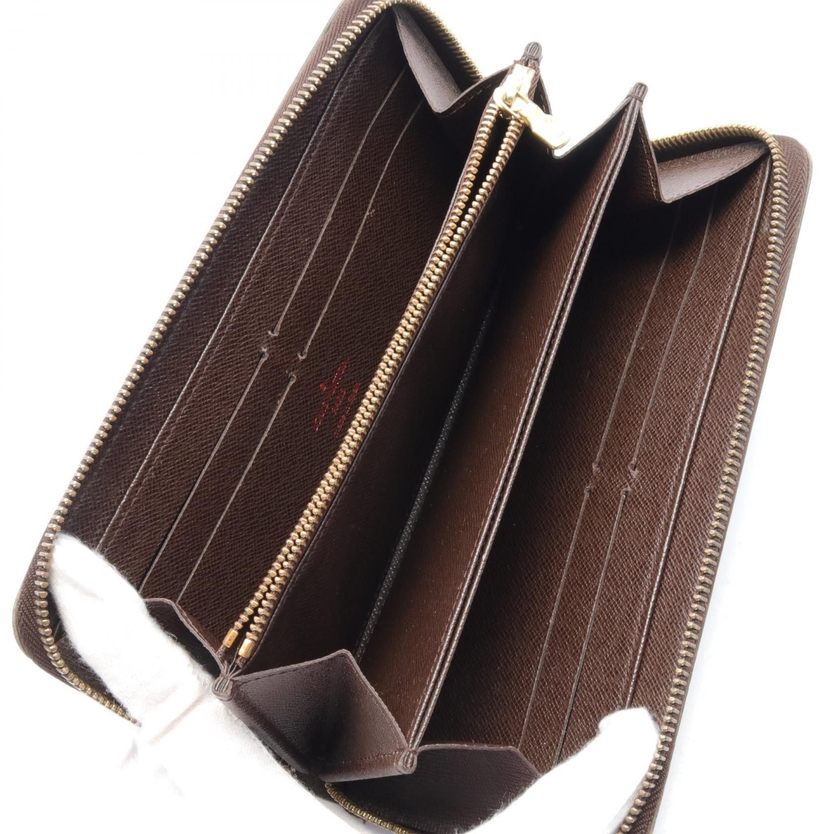 Louis Vuitton Louis Vuitton Damier Ebene Zippy Wallet Canvas Long Wallet N60015 in Very Good Condition Size ONE SIZE - 3 Thumbnail
