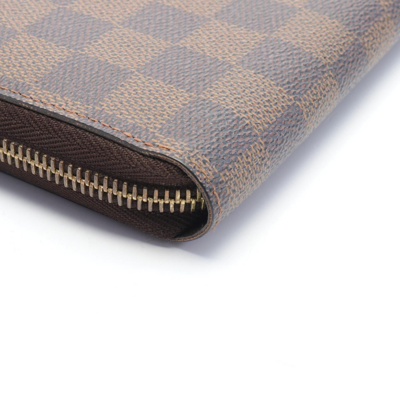Louis Vuitton Louis Vuitton Damier Ebene Zippy Wallet Canvas Long Wallet N60015 in Very Good Condition Size ONE SIZE - 8 Thumbnail