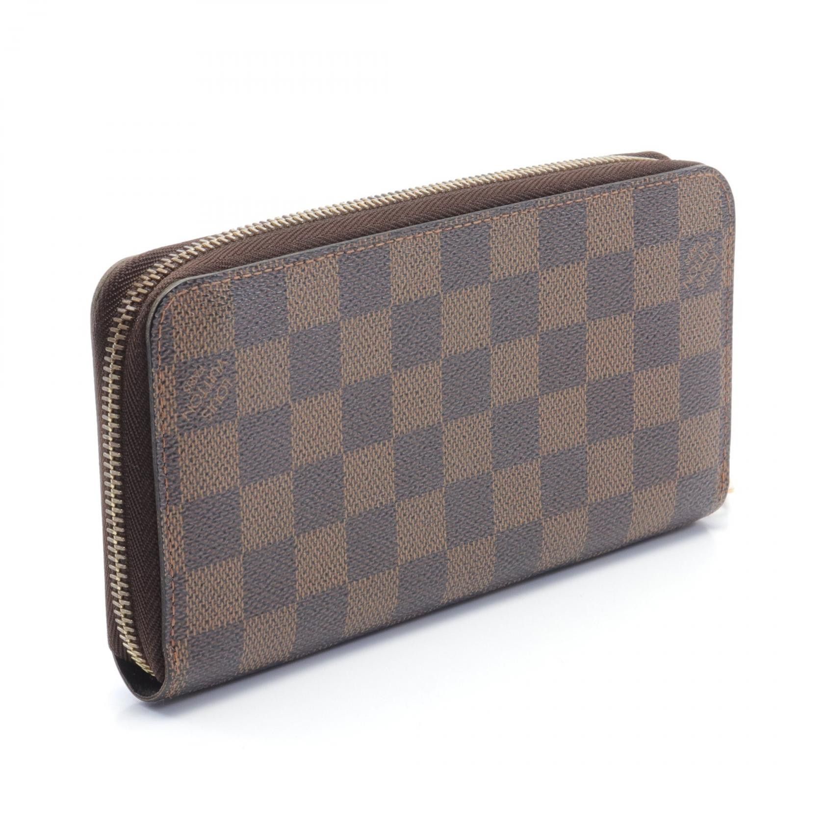 Louis Vuitton Louis Vuitton Damier Ebene Zippy Wallet Canvas Long Wallet N60015 in Very Good Condition Size ONE SIZE - 2 Thumbnail