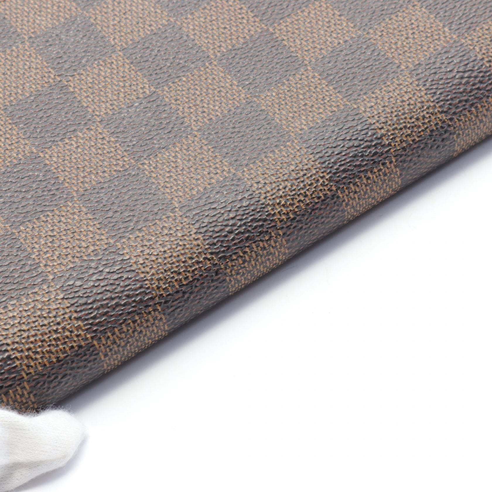 Louis Vuitton Louis Vuitton Damier Ebene Zippy Wallet Canvas Long Wallet N60015 in Very Good Condition Size ONE SIZE - 9 Thumbnail