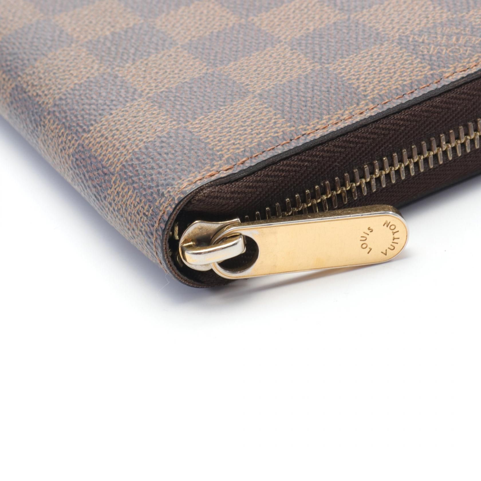 Louis Vuitton Louis Vuitton Damier Ebene Zippy Wallet Canvas Long Wallet N60015 in Very Good Condition Size ONE SIZE - 6 Thumbnail