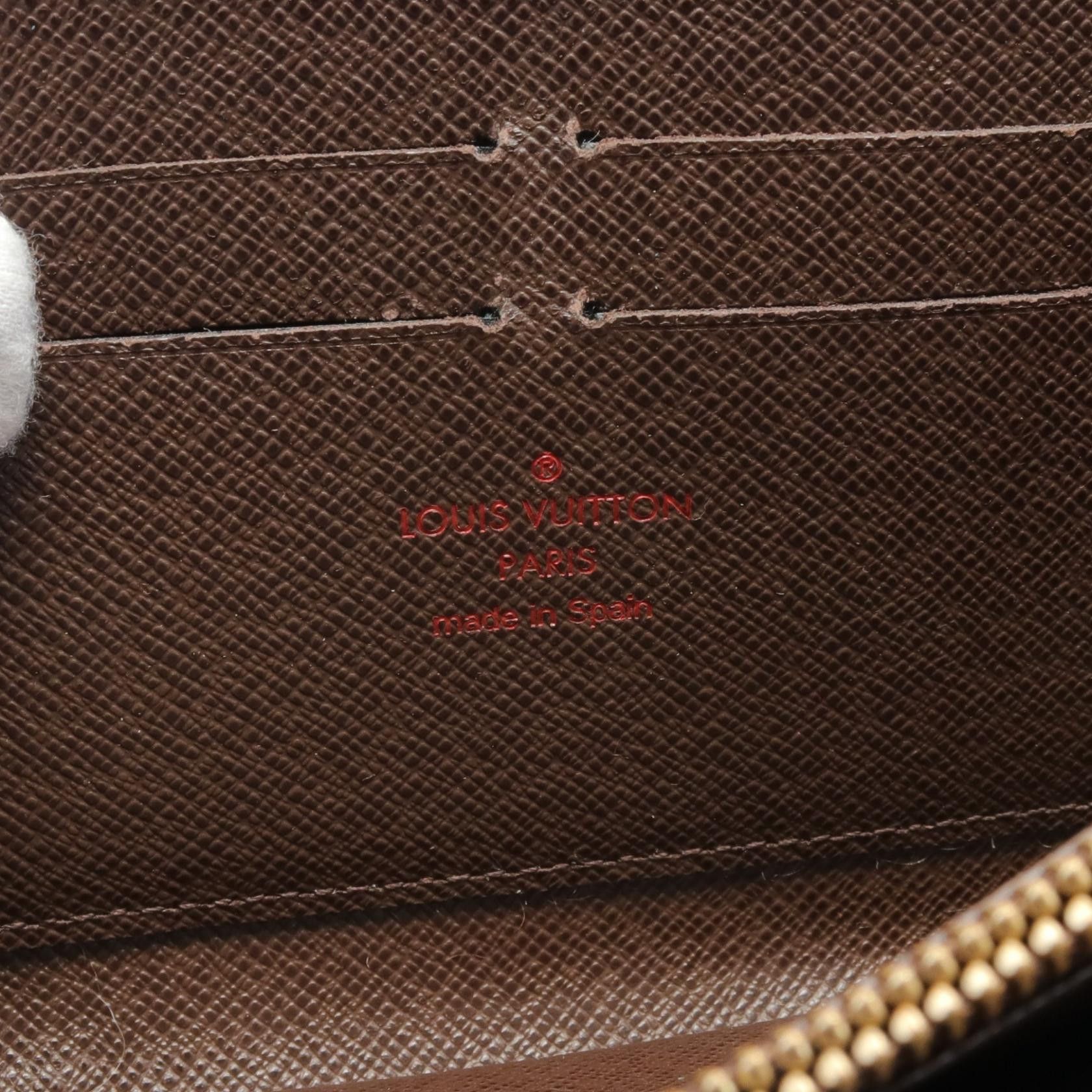 Louis Vuitton Louis Vuitton Damier Ebene Zippy Wallet Canvas Long Wallet N60015 in Very Good Condition Size ONE SIZE - 4 Thumbnail