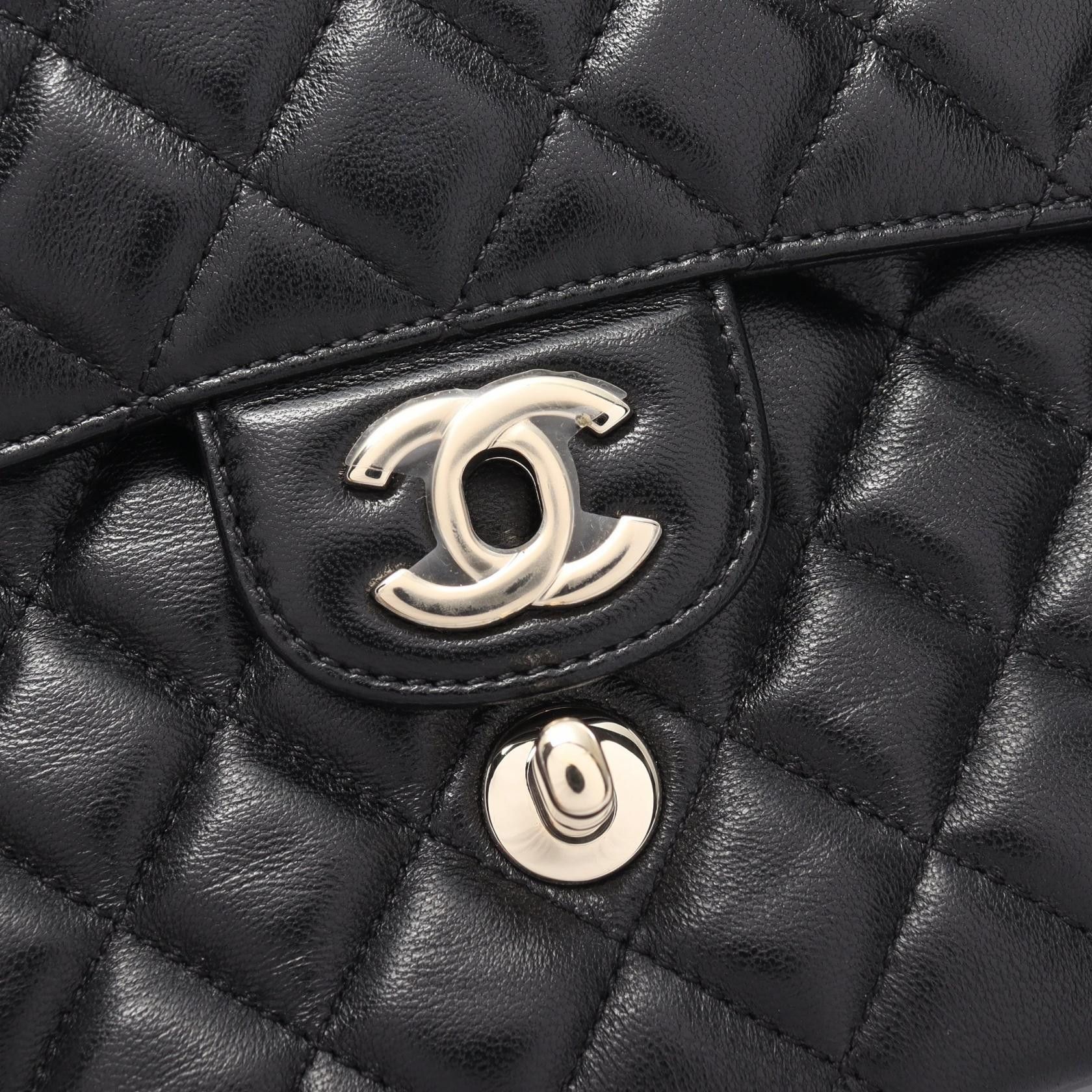 Chanel Chanel CC Quilted Leather Chain Handle Bag Leather Shoulder Bag AS4219 in Great Condition Size ONE SIZE - 7 Thumbnail