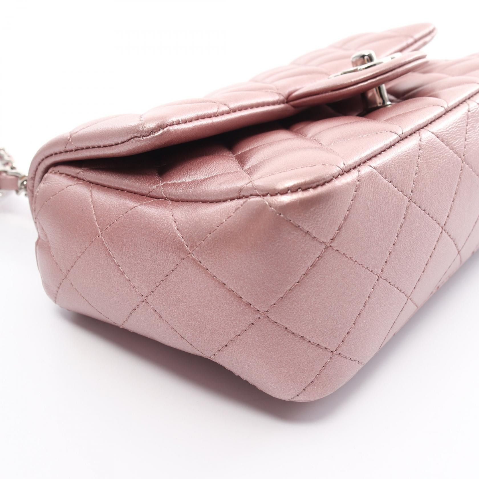 Chanel Chanel CC Quilted Leather Flap Bag Leather Shoulder Bag 24515298 in Very Good Condition Size ONE SIZE - 8 Thumbnail