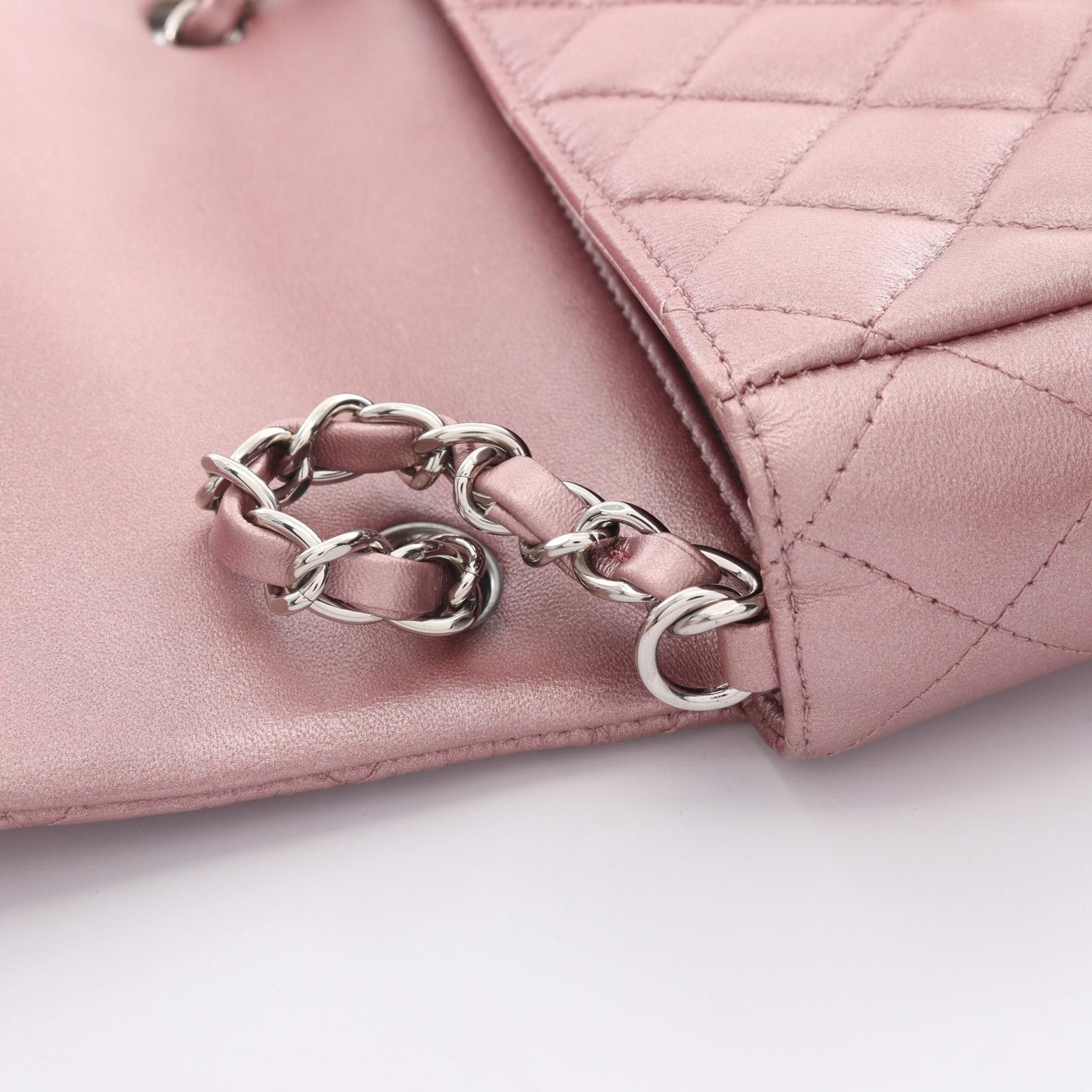 Chanel Chanel CC Quilted Leather Flap Bag Leather Shoulder Bag 24515298 in Very Good Condition Size ONE SIZE - 7 Thumbnail