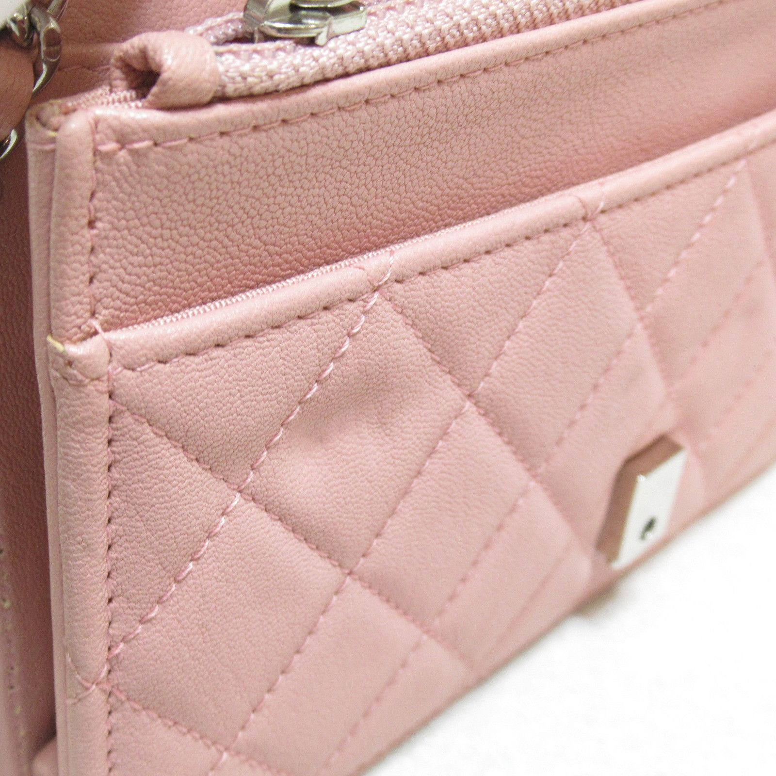 Chanel Chanel CC Flap Wallet on Chain Leather Shoulder Bag 25566661 in Very Good Condition Size ONE SIZE - 11 Thumbnail