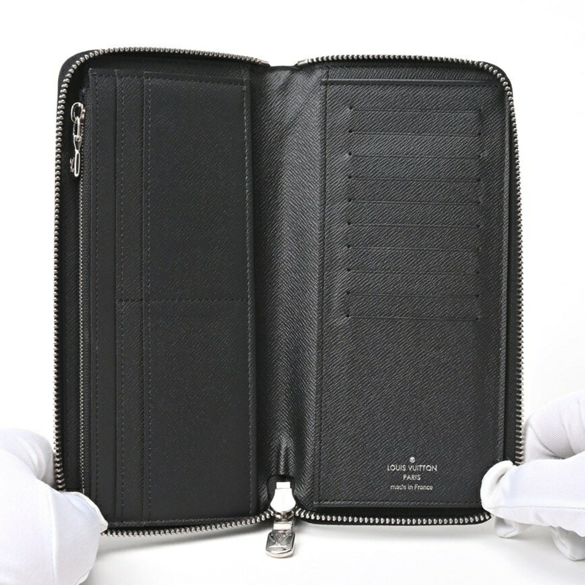 Louis Vuitton LOUIS VUITTON Zippy Wallet Vertical Round M60965 Epi Leather Noir (Black) S-156390 Size ONE SIZE - 6 Thumbnail