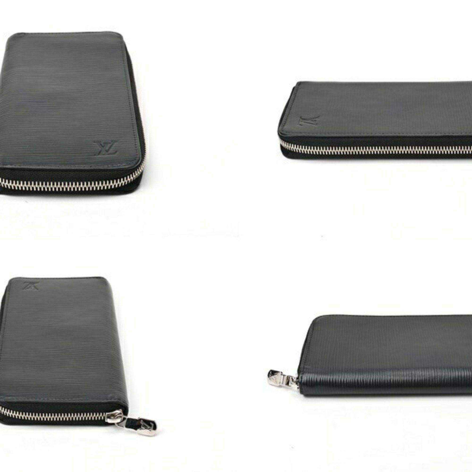 Louis Vuitton LOUIS VUITTON Zippy Wallet Vertical Round M60965 Epi Leather Noir (Black) S-156390 Size ONE SIZE - 3 Thumbnail