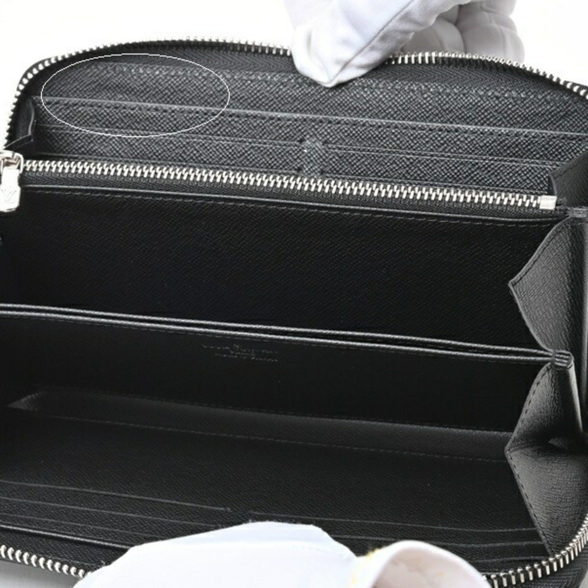 Louis Vuitton Louis Vuitton Zippy Wallet Round M61857 Epi Noir (Black) S-156405 Size ONE SIZE - 7 Thumbnail