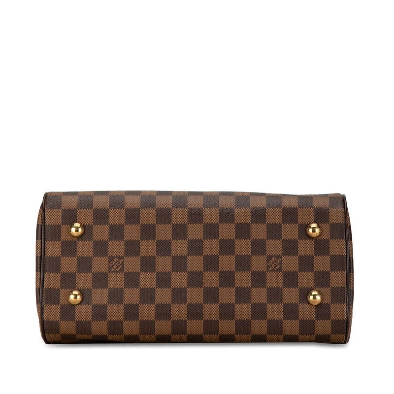 Louis Vuitton Louis Vuitton Louis Vuitton Damier Duomo Handbag N60008 Brown PVC Leather Canvas Handbag N60008 in Great Condition Size ONE SIZE - 4 Thumbnail