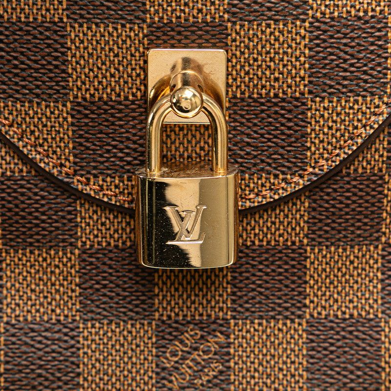 Louis Vuitton Louis Vuitton Louis Vuitton Damier Duomo Handbag N60008 Brown PVC Leather Canvas Handbag N60008 in Great Condition Size ONE SIZE - 9 Thumbnail