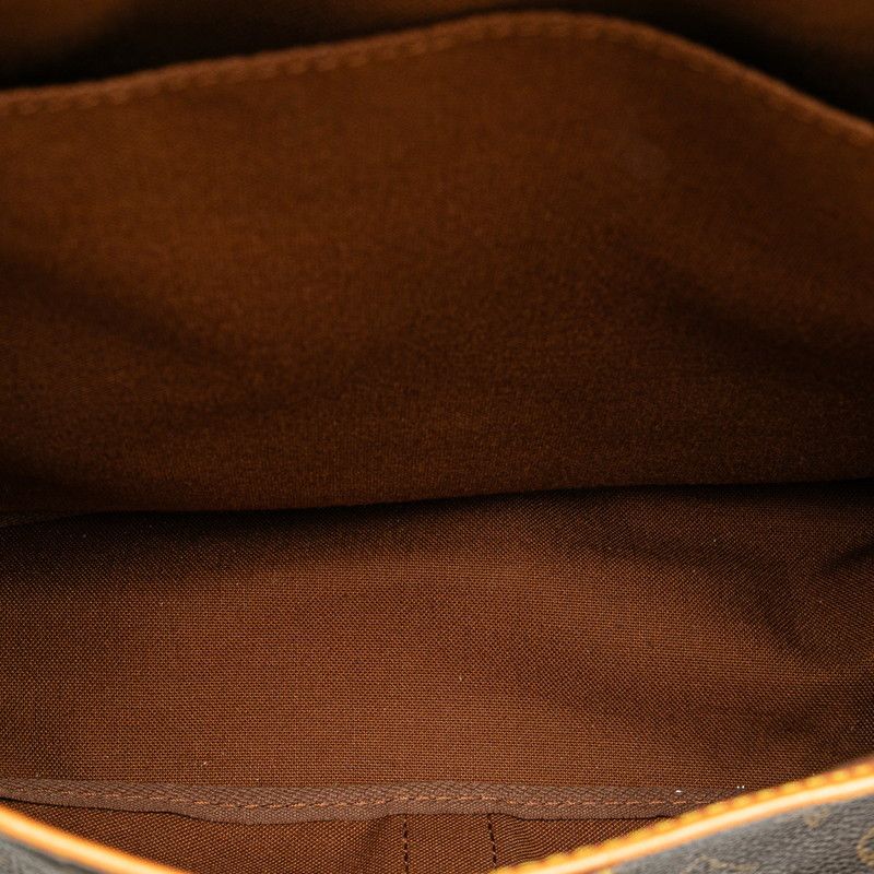 Louis Vuitton Louis Vuitton Louis Vuitton Monogram Saumur 35 Shoulder Bag M42254 Brown PVC Leather Canvas Crossbody Bag M42254 in Very Good Condition Size ONE SIZE - 6 Thumbnail