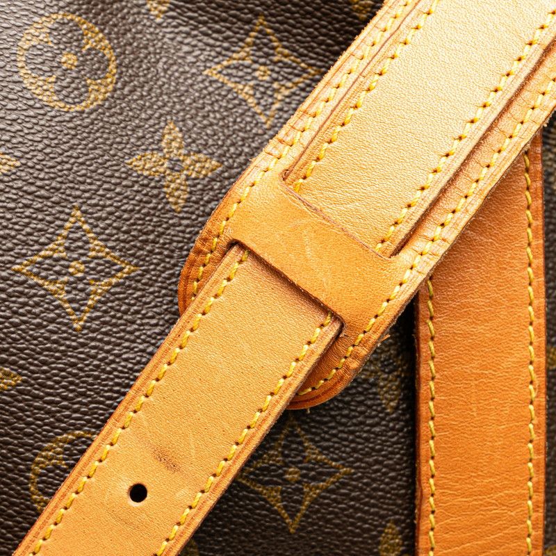Louis Vuitton Louis Vuitton Louis Vuitton Monogram Saumur 35 Shoulder Bag M42254 Brown PVC Leather Canvas Crossbody Bag M42254 in Very Good Condition Size ONE SIZE - 5 Thumbnail