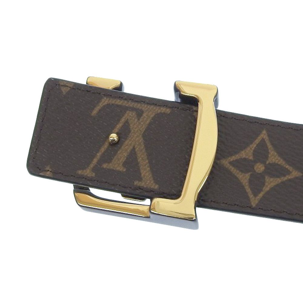 Louis Vuitton Louis Vuitton Louis Vuitton Leather Monogram Reversible Belt 30MM M0594W Leather Belt M0594W in Excellent Condition Size ONE SIZE - 4 Thumbnail