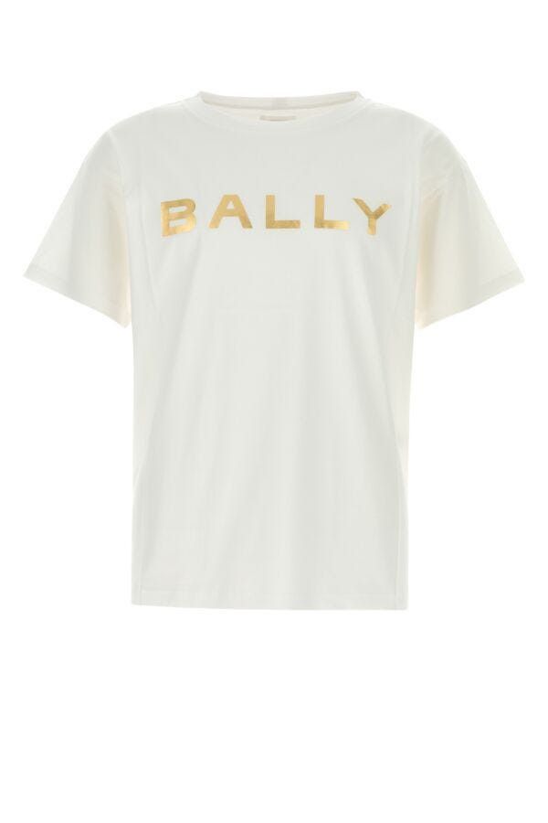 Bally White Cotton T-Shirt Size US S / EU 44-46 / 1 - 3 Thumbnail