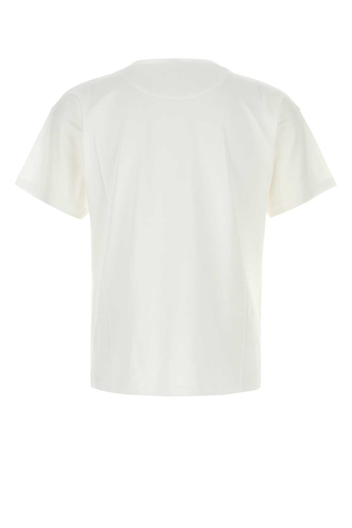 Bally White Cotton T-Shirt Size US S / EU 44-46 / 1 - 2 Thumbnail