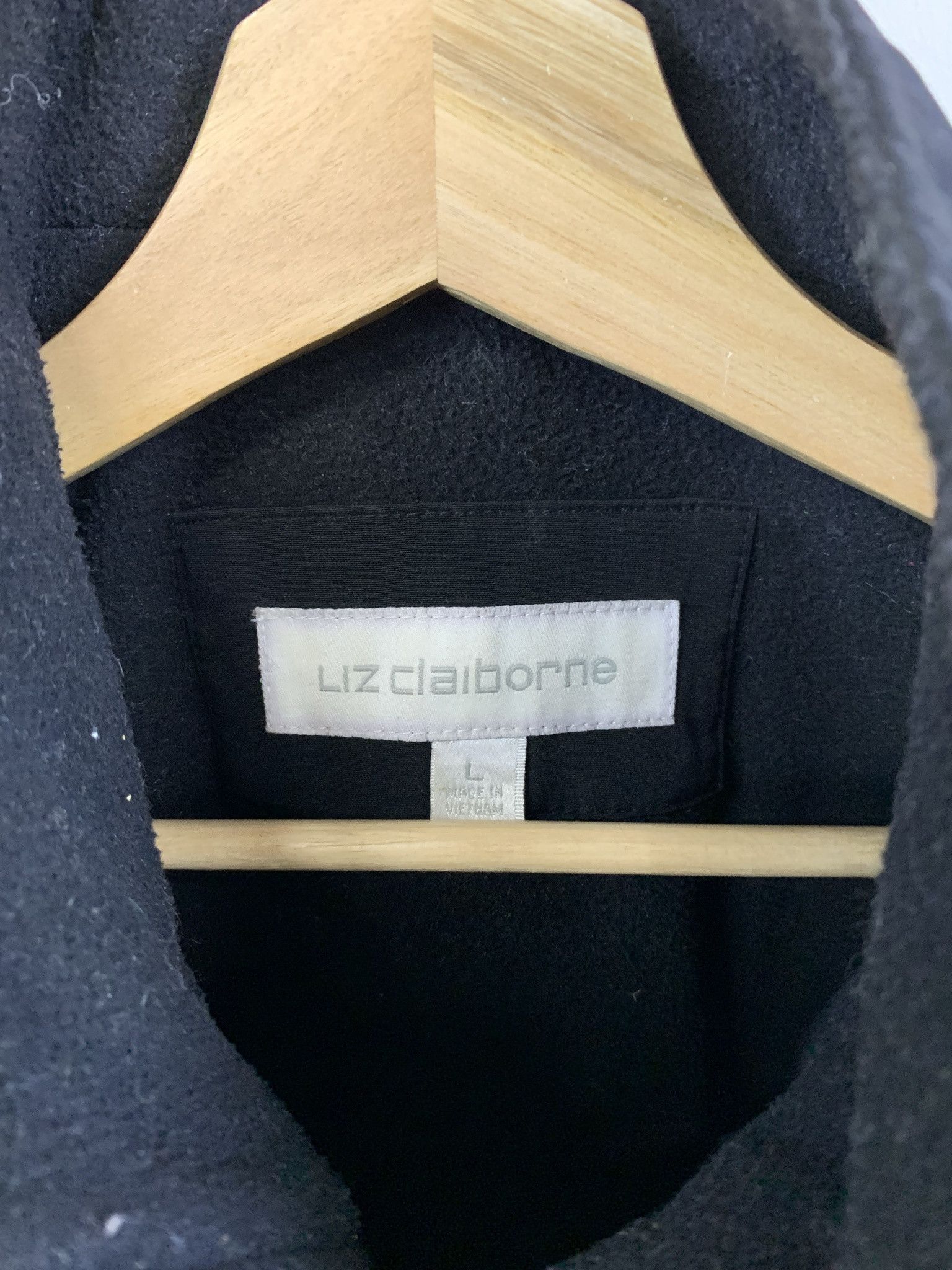 Vintage Vintage Liz Claiborn Black Waist Sinch Tech Jakcet Size L Size US L / EU 52-54 / 3 - 2 Thumbnail