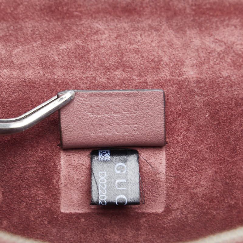 Gucci Gucci Gucci GG Blooms Dionysus Chain Shoulder Bag 400249 Beige Wine Red PVC Suede Plastic Shoulder Bag 400249 in Very Good Condition Size ONE SIZE - 11 Thumbnail