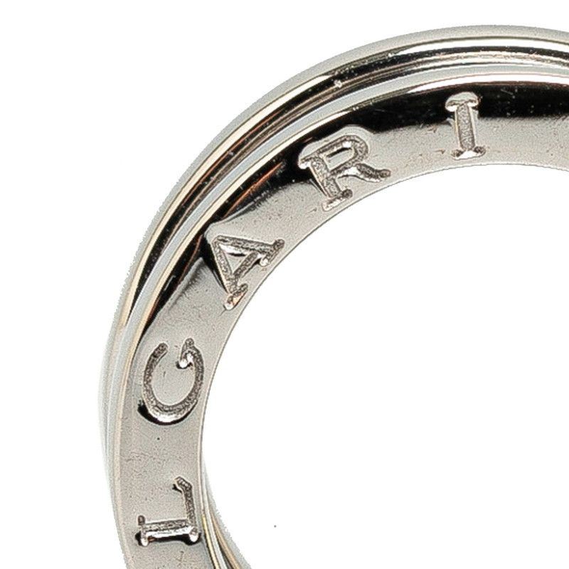 Bvlgari Bvlgari Bvlgari B-Zero 3 Band Link Ring K18WG White Gold Metal Ring in Very Good Condition Size ONE SIZE - 4 Thumbnail