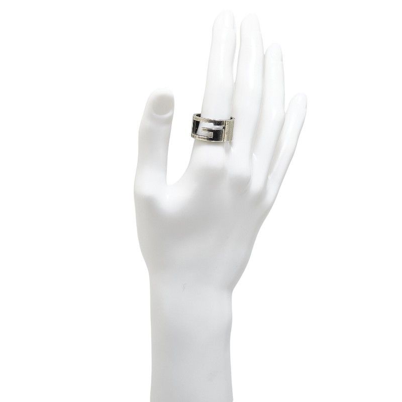 Gucci Gucci Gucci Branded G Ring SV925 Silver #22 Metal Ring in Very Good Condition Size ONE SIZE - 8 Thumbnail
