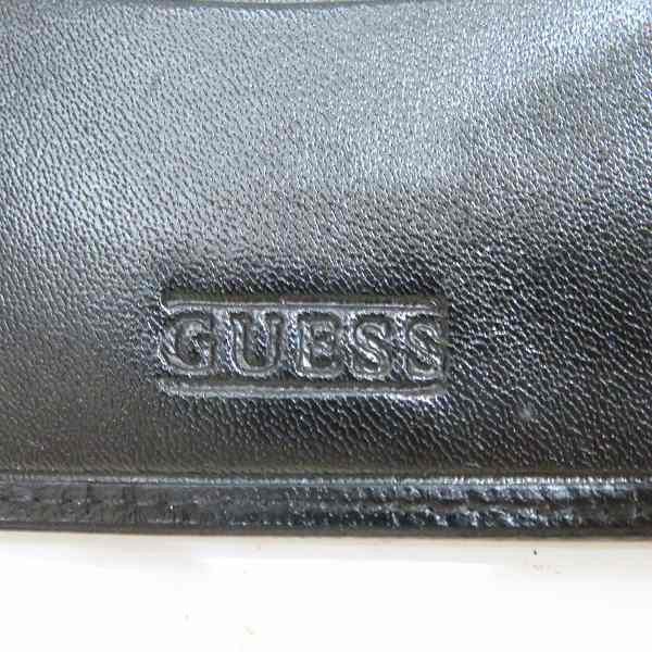 Other Other Guess Logo Black Bifold Wallet for Men Plastic Short Wallet in Good Condition Size ONE SIZE - 4 Thumbnail