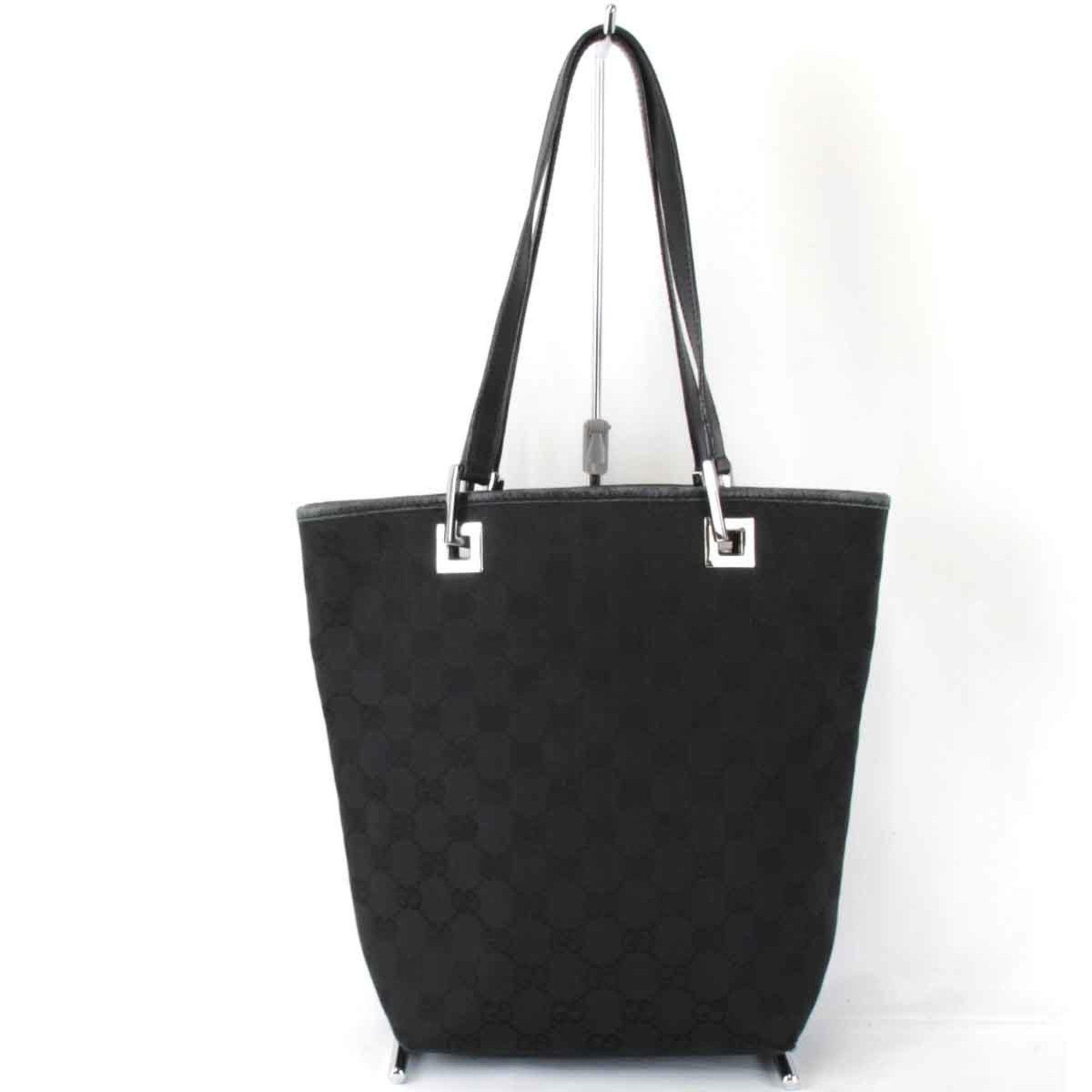 Gucci GUCCI 31244 002058 Tote Bag GG Canvas Black Women s Grailed