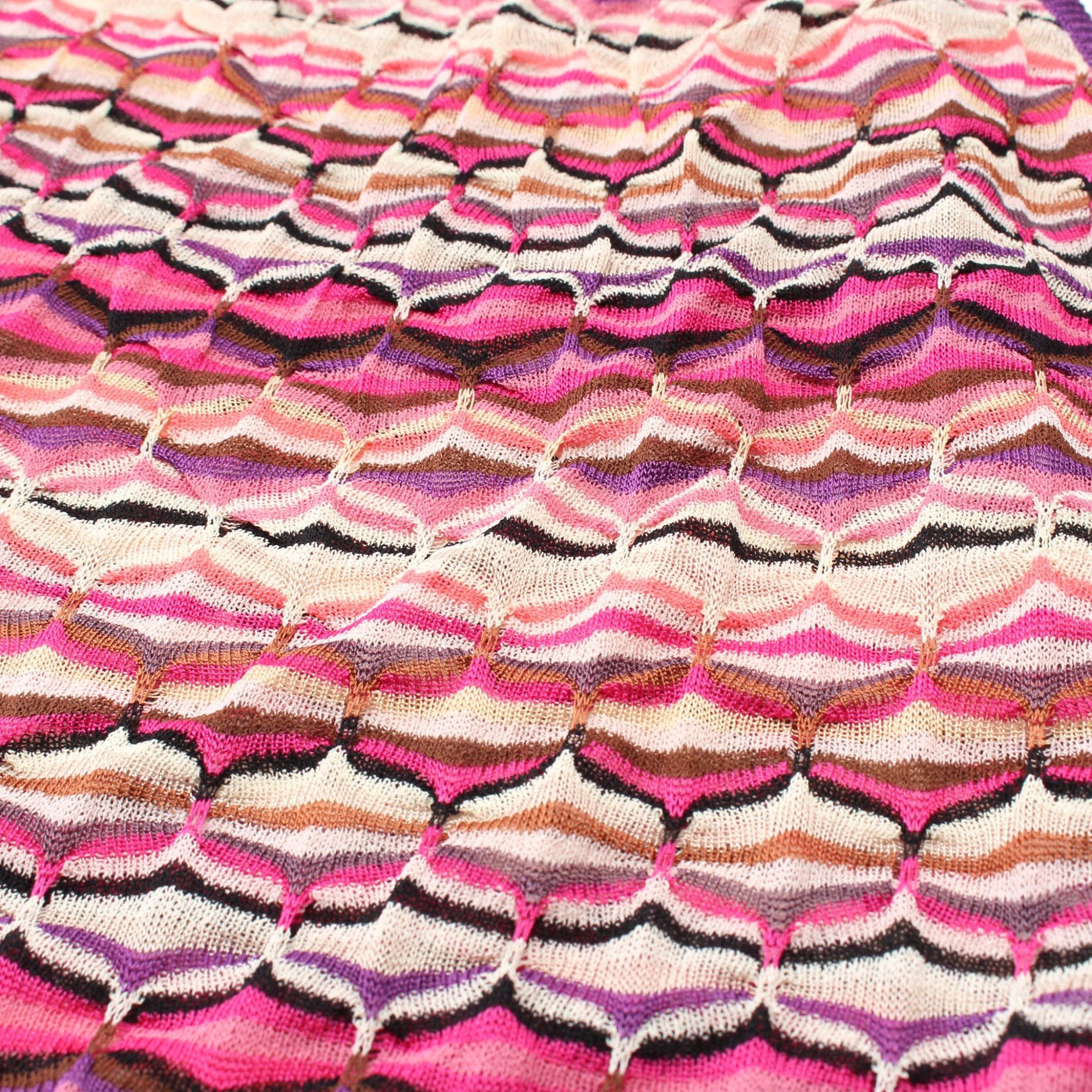 Missoni Missoni Tank Top Whole Pattern Pink Purple Multicolor Size ONE SIZE - 5 Thumbnail