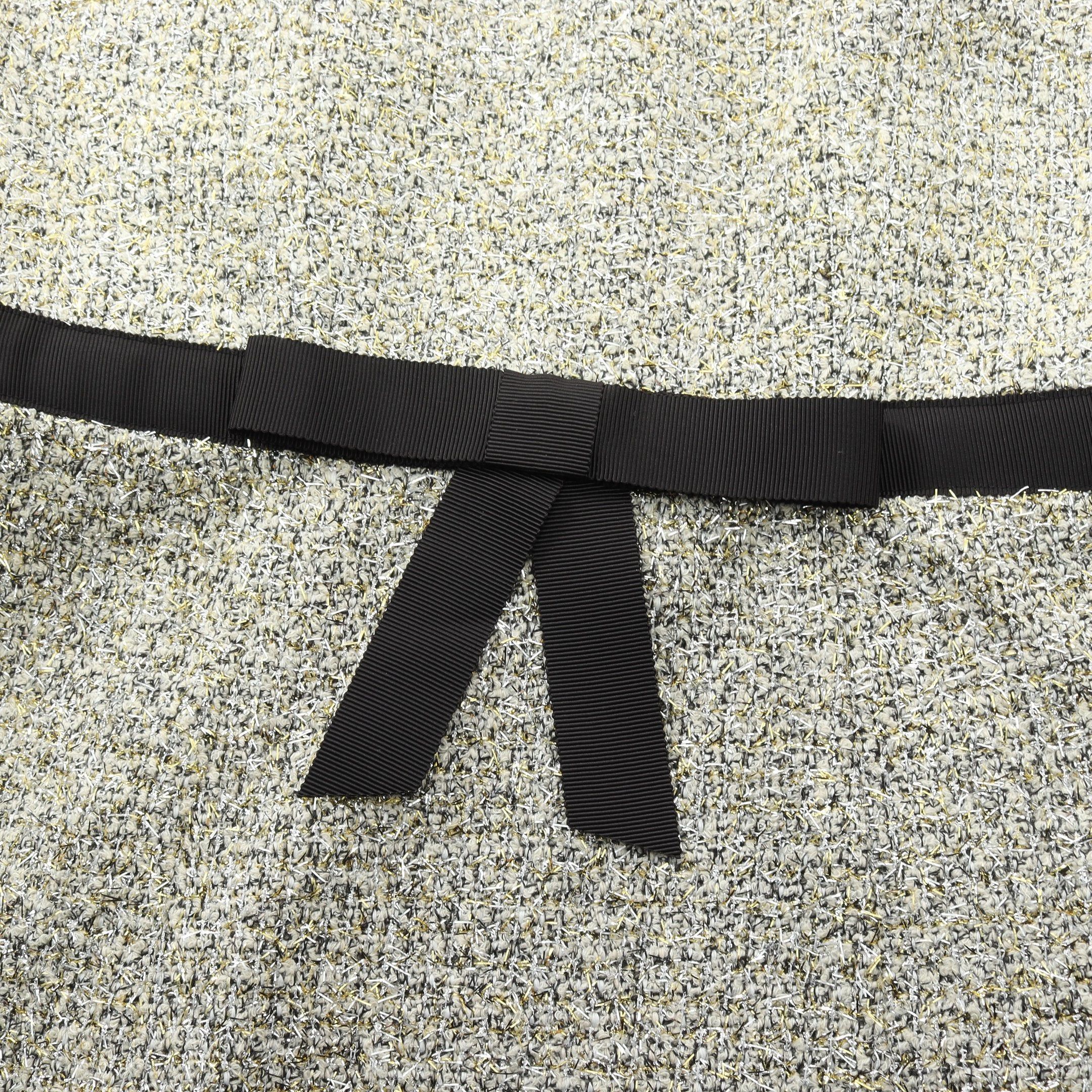 Kate Spade Kate Spade One Piece No Sleeve Tweed Silver Multicolor Ribbon Size ONE SIZE - 6 Thumbnail