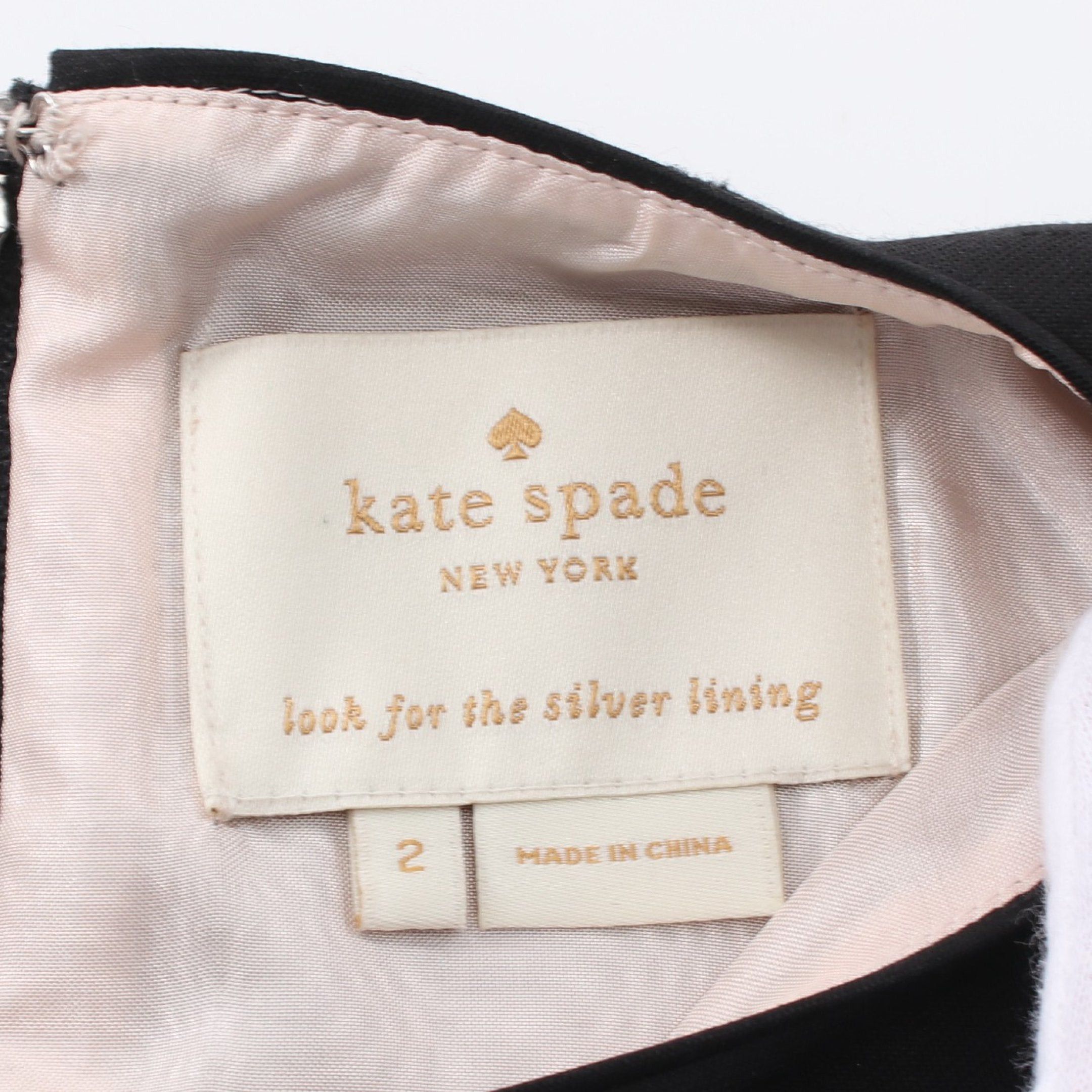 Kate Spade Kate Spade Emma Flare One Piece Silk Black Size ONE SIZE - 3 Thumbnail